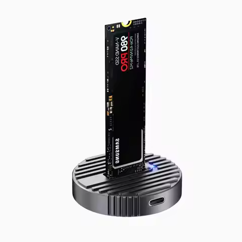 TISHRIC 10Gbps M2 SSD Docking Station M.2 NVME Sata Dual Protocol Hard Drive Docking Station For 223