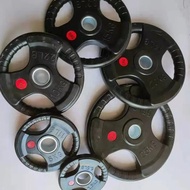 Plate Weight Rubber Dumbell Barbell Weight Plate BM 2.5 KG - 10 KG
