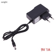[ceight] AC DC 9V 1A Power Adapter EU Plug Reverse Polarity Charger 100-240V TH