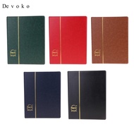 [Cuticate1] 60 Pockets Paper Money Collection ,Album Leather Bill Notes Blue