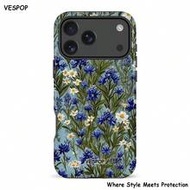 Y2K Dual-Layer Shockproof Phone Case, Glossy Design, Vibrant Colors, Compatible With IPhone 17/16/15