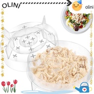 OLINI Chicken Shredder,  Strong Anti-Slip Base Meat Shredder Tool, Durable Ergonomic Handle BPA Free