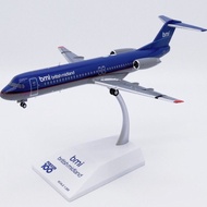 Ready Stock JC Wings 1: 200 UK British Airlines FK100 G-BXWF Aircraft Model Fokker Out of Print Car 
