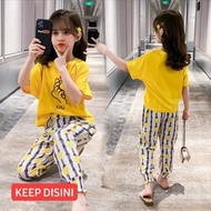 Girls Daily Suits Girls Long Pants Suits PLAY SET BIUBIU Pineapple