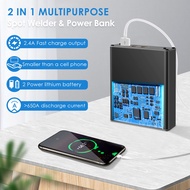 🚚 บริการจัดส่งในพื้นท้อง🚚เครื่องเชื่อมมือถือแบบพกพาสำหรับงานเชื่อมแบบจุดแบตเตอรี่หน้าจอสี TFT SWM-10