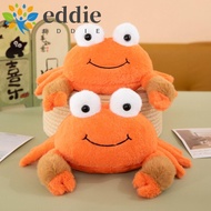 EDIEJ Crab Plush Toys, PP Cotton Simulation Animal Crab Dolls, Novelty Collection Soft Fluffy Sea Cr