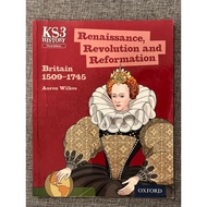 Renaissance, Revolution and Reformation | Pre-loved History Textbook | KS3 History | Early Modern Eu