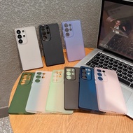 0.3mm Ultra Thin Samsung Galaxy S25 Ultra S21 S24 FE A55 A54 A34 A53 A73 A33 A52 Case Matte Half Cle