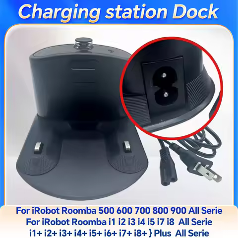 Charging station Dock For iRobot Roomba E5 E5152 E5154 E5158 E6 E6198 E619820 Robot vacuum cleaner R