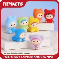 BLIND BOX OZAI FURRY ANIMALS SHELTER MINI MODEL - HEYONE