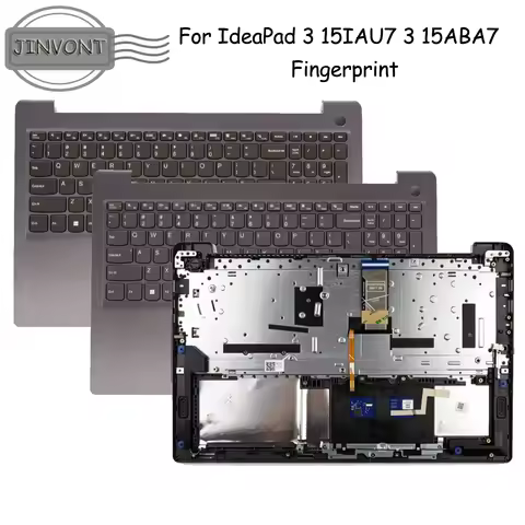 5CB1H77949 5CB1H77922 Grey New For IdeaPad 3 15IAU7 IdeaPad 3 15ABA7 Laptop Top Case Palmrest Upper 