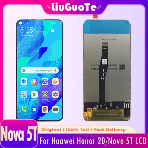 6.26'' For Huawei Honor 20 Honor20 LCD Display Touch Screen Digitizer Assembly Replacement For Huawe