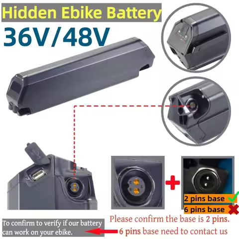 Pace 250 Step Through Electric Bike Battery 36V 13ah 15ah 17.5ah 48V 10.4ah 12.8ah 14ah For Pace 250