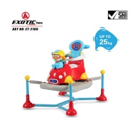 Mobil Mainan Exotic ET 2106 Maks 25kg 4in1 Mobil Ontang Anting Kuda Goyang Walker & Ride-On