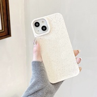 🔥🔥🔥 เข้ากันได้กับ iPhone 12 / 13mini Wheat Phone Case Thailand Shipping ✨✨ ใหม่ Full Screen Apple สําหรับ iPhone 11 6 14 13 12 15 Pro Max XR 6 Plus X XSMax ลายข้าวสาลีแบรนด์ใหญ่เทรนด์แฟชั่นสีดํากันกระแทกและ Dropproof Case