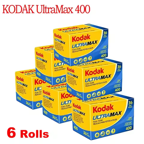 Kodak UltraMax 400 135 Color Film 36 Sheets Per Roll of 35mm Film 36 Exposures for Kodak H35/H35N/M3
