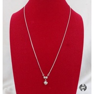 SILVER STERLING 925 NECKLACE N3027 LOVE