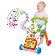 Lucky Toys - Baby Walker Music AU 03 - Musical Baby Push - Push Walker Baby Walker