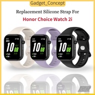 For Honor Choice Watch 2i Silicone Strap Wristbands Replacement Strap