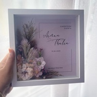 Frame Mas Kahwin Siap Gubahan
