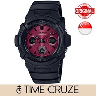 [Time Cruze] G-Shock Tough Solar Black Red Limited Sports Men Watch AWR-M100SAR-1ADR AWR-M100SAR-1A AWRM100SAR-1A
