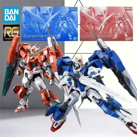 Bandai RG 00 Gundam Seven Sword Standard & G Inspection PB Limited Gundam 00V Anime Mecha Model Kit