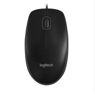 MOUSE (เมาส์) LOGITECH USB B100 (BLACK)