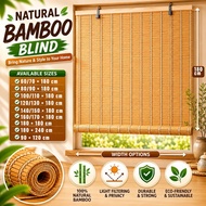 Bamboo Blind Bidai Buluh Outdoor Roll Up Blind Waterproof Natural Sun Shade Tirai Buluh Bidai Tingka