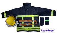 Fireman suit pants and jacket complete sets