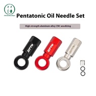 [Chicnest] Bike Oil  Insert Banjo Fitting Bike Hydraulic Brake Hose Banjo Fitting Olive Connector Fo