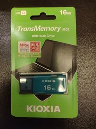 Kioxia TransMemory U202 16gb USB隨身盤 移動盤 USB手指 USB Flash Drive USB2.0 全新 NEW