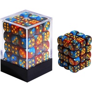 36PCS 12mm 6 Sided Dice Set, Mini D6 Standard Game Dice with Box, Compatible with Yahtzee RPG D&D Bo
