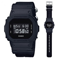 Casio G-Shock DW-5600BBN-1D Military Black Cloth Band Sport Watch