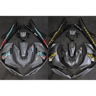 COVER SET NVX V2 PH23 (24) AEROX MIO CYAN - GREY (CAPB-BK) / MIO YELLOW - DBNM8 GREY (CAPB-BK)