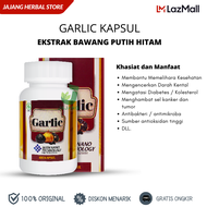 Garlic Bawang Putih Tunggal Kapsul Herbal Walatra Black Garlic Obat Herbal Bawang Hitam Black Garlic