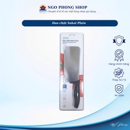 Dao chặt nhà bếp Sakai Plain (L60-1) – Lưỡi dao 5Cr15 cứng 57HRC chuẩn nhật. Hàng chính hãng.