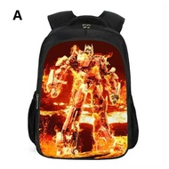 【A COOL】 16inch Transformers Kids School Bag Bumblebee Backpack Children School Student Bag