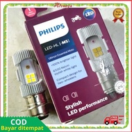 Philips Lampu Depan Led Motor Beat Scoopy Old Ori Bohlam Lampu Depan