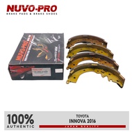 Nuvo-Pro Rear Brake Pad Toyota Innova 2016 - 2021 VK-2965 1 Set