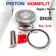 MESIN Gx420 piston complete gx420 oversize engine 0 50
