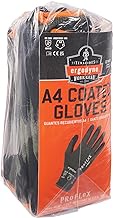 Ergodyne ProFlex 7042 Cut Resistant Work Gloves, ANSI A7, Contact Heat Resistant, Sandy Nitrile Coated Palms, 13g Aramid