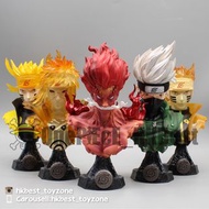 火影忍者 Naruto 卡卡西 夜凱 九尾仙人模式 鳴門 波風水門 火影角色胸像ver 2.0 (15cm) [多買多平]