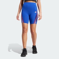 adidas Lifestyle Future Icons 3-Stripes Biker Shorts Women Blue IS3235