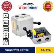 Now Change Over Switch 4P 32A Wisenheimer Cos Ohm Genset Switch 32A Ori Fast Shipping