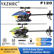 YUXIANG RC Helicopter F120  2.4G 6CH 6-Axis Gyro 3D Brushless Motor Flybarless