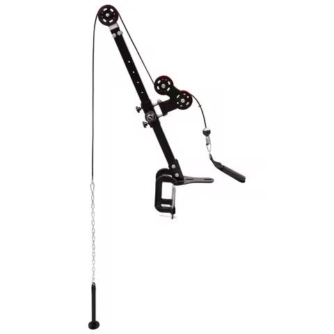 Arm Wrestling Trainer, Wrist Strength Equipment with Pulley System for Forearm Grip Workout Gym Home