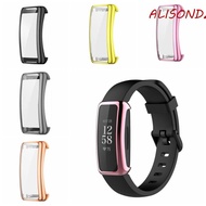 ALISONDZ Fitbit Inspire 3 Screen Protector, Watch Cover Case TPU Inspire 3 Watch Cover, Durable Anti
