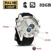HD 1080P  Mini Wireless Watch Camera IR Night Vision Camera Motion Detection Sport Digital Watch