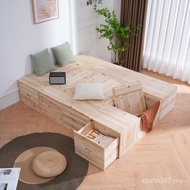 Bay Window Cabinet Children's Room Splicing Installation Nordic Style Bed Box Storage Bedroom Furnit