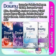 USA Downy Infusions Fabric Softener Dryer Sheets Light Mega Dryer Sheets, Fabric Softener Dryer Shee